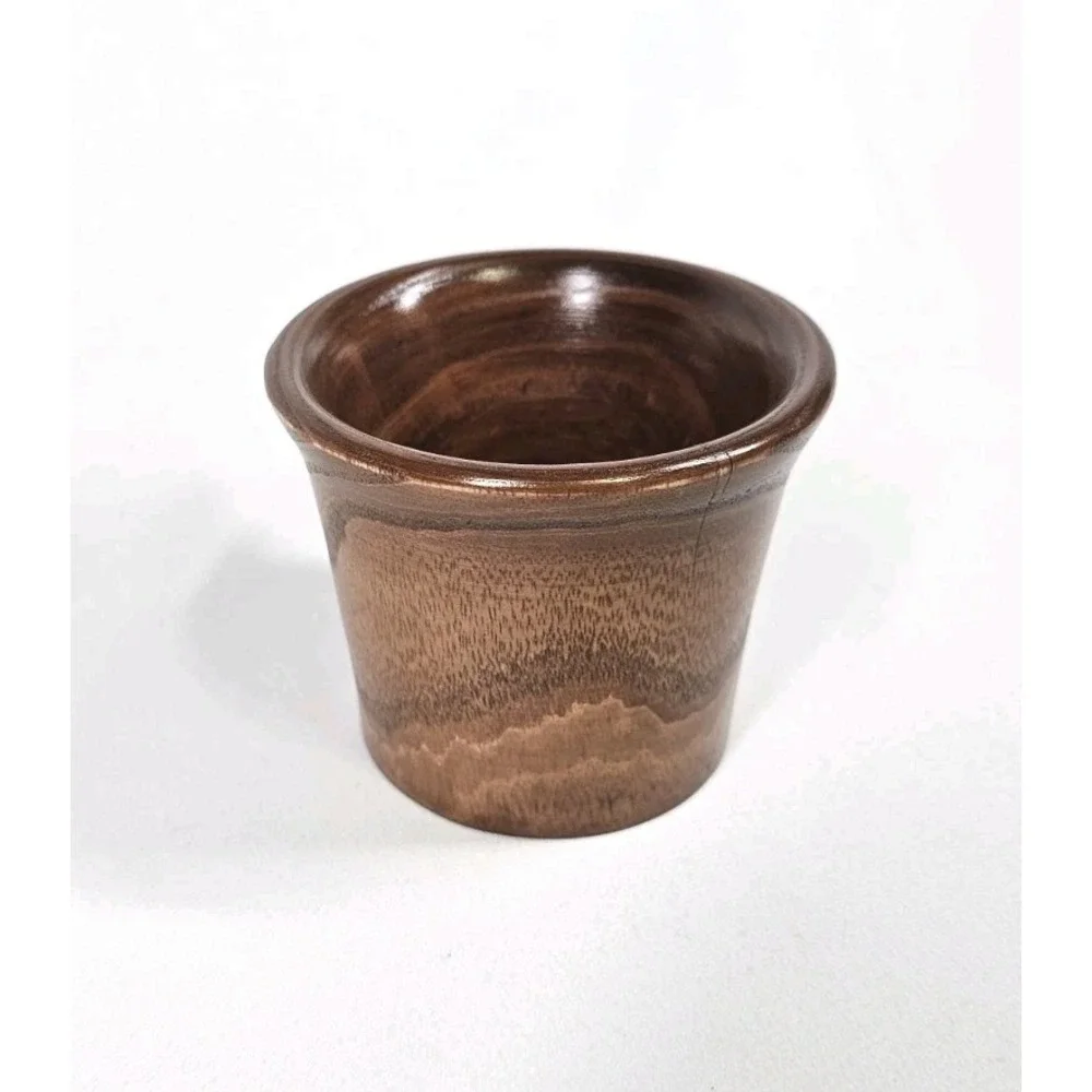 Handmade Cotton Wood Cup Design Accessory Decoration Holder Gift Centerpiece